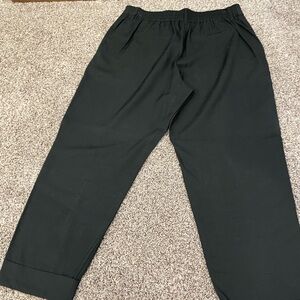 a new day Women's Classic Black Cropped Pants